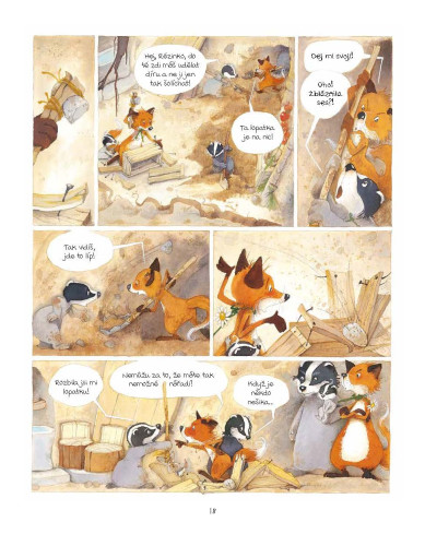 Pan Jezevec a paní Liška 1 - První setkání