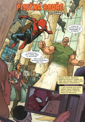 Spider-Man časopis 04/2013: Písečná bouře