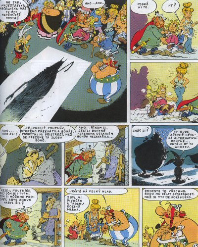 Asterix IX: Věštec