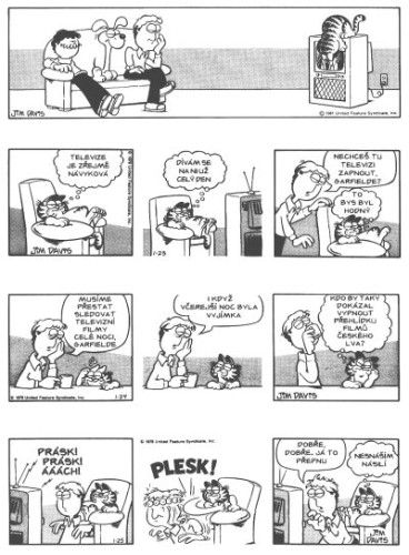 Garfield přibývá na váze (č. 1)
