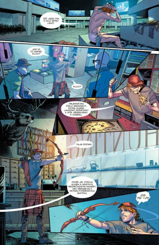 Green Arrow 4: Město pod hvězdou (USA obálka)