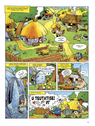 Asterix II: Asterix a zlatý srp