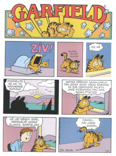 Garfield se vybarvuje