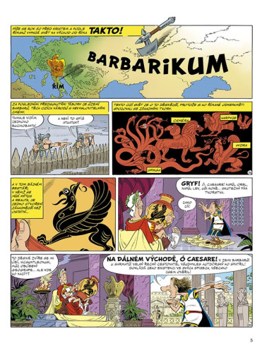 Asterix XXXIX: Asterix a gryf
