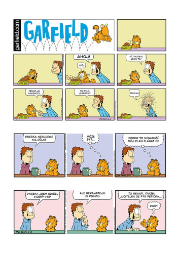 Garfield - Garfield se popadá za břicho (č. 66)