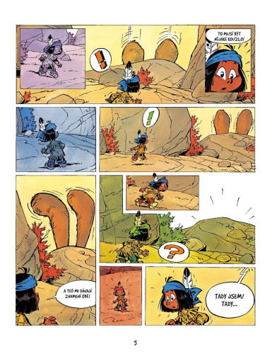 Yakari a králík Nanabozo