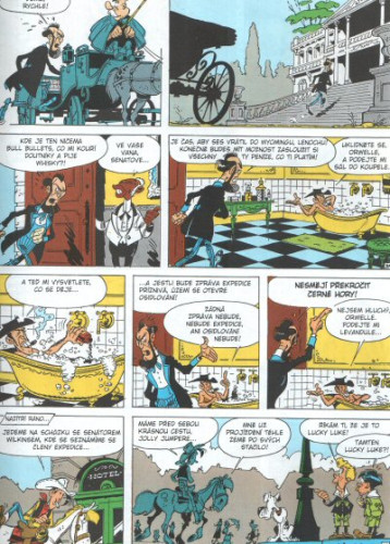 Lucky Luke: Černé hory