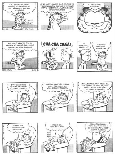 Garfield si dává do nosu (č. 11)