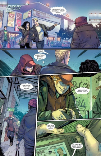 Green Arrow 4: Město pod hvězdou (USA obálka)