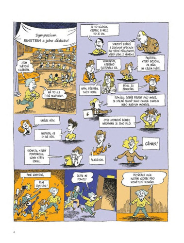 Einstein: Můj život v komiksu