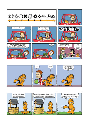 Garfield - Garfield chodí spát se slepicemi (č. 59)