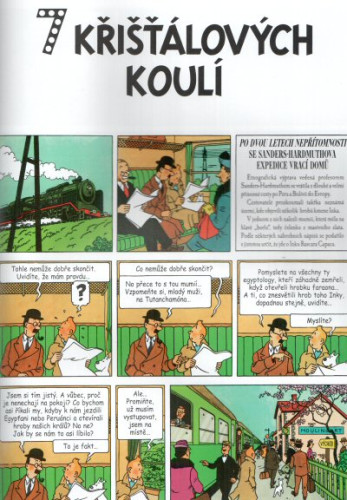Tintinova dobrodružství 13: 7 křišťálových koulí