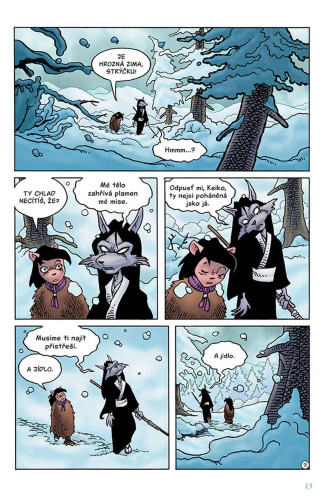Usagi Yojimbo 39: Led a sníh