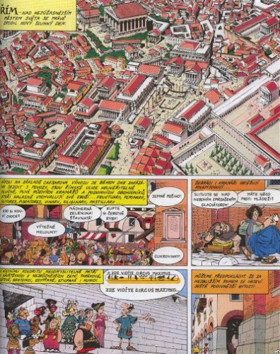 Astérix XVIII: Asterix a Caesarův vavřínový věnec