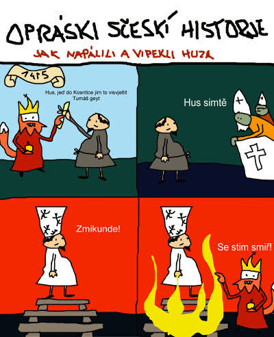 Opráski sčeskí historje