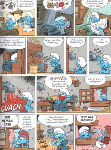 Šmoulové: Šmoulové na plovárně