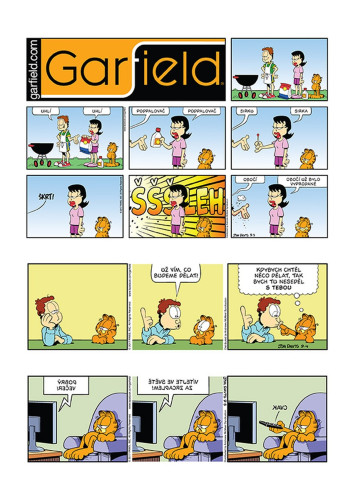 Garfield - Garfield se popadá za břicho (č. 66)