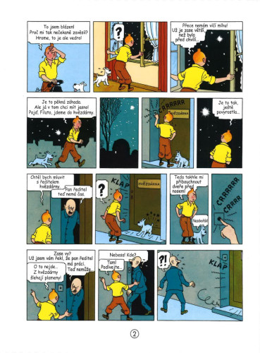 Tintin (10) - Záhadná hvězda