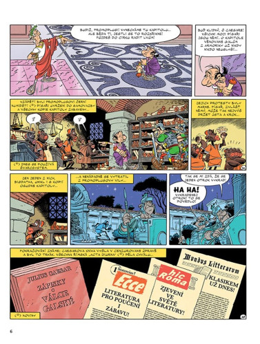 Asterix XXXVI: Caesarův papyrus