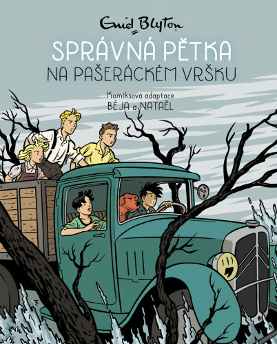 Správná pětka na pašeráckém vršku - komiks