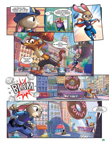 Zootropolis - Filmový příběh jako komiks