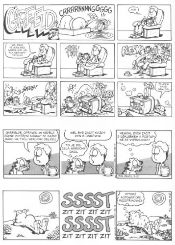 Garfield bradami vzhůru (č. 22)