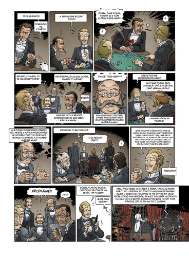 Cesta kolem světa za 80 dní - Velká díla světové literatury v komiksu