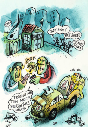 Dobrodružství Rychlé Veverky 1: Velký závod