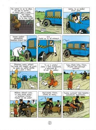 Tintin (3) - Tintin v Americe