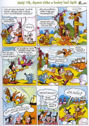 Malý Vlk a Bystré Očko