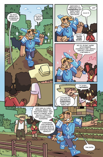 Minecraft komiks: Srdce z kamení 1