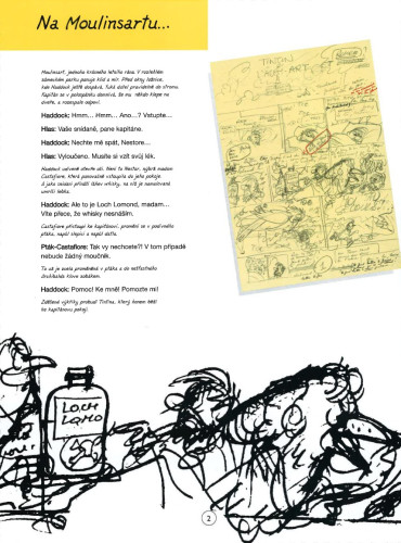 Tintin (24) - Tintin a alf-art
