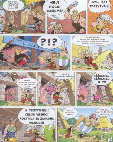 Asterix XXXIII: Nebe mu padá na hlavu