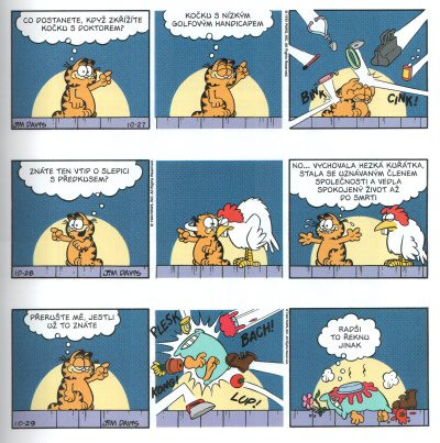Garfield o dvou chodech