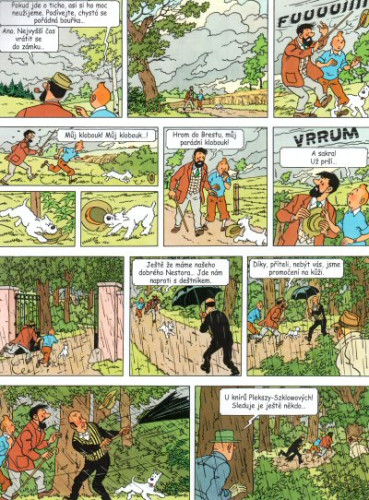 Tintinova dobrodružství 18: Případ Hluchavka