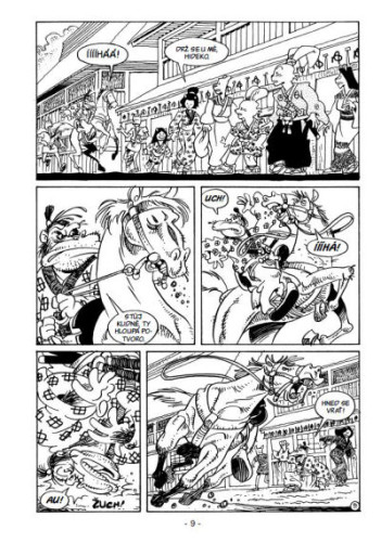 Usagi Yojimbo 18: Na cestách s Jotarem